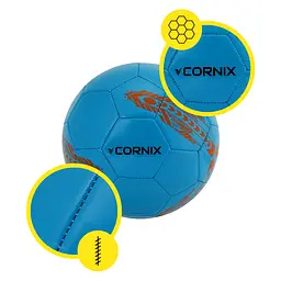 М'яч футбольний Cornix Phantom Spin XR-0377 Size 5 - мініатюра 2