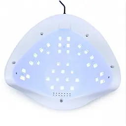 УФ лампа для гель-лаку SUN Five LED UV Lamp 48 W для полімеризації, нарощування нігтів USB Рожева - мініатюра 4