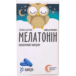 Диетическая добавка Мелатонин 30 капсул