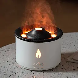 Зволожувач повітря портативний Volcano Jellyfish Aroma Diffuser V19 аромадифузор електричний 360 мл, ПОДАРУНОК + 2 Арома олії Kinscoter hoz0012406 - мініатюра 3