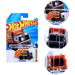 Базова машинка Hot Wheels HW Heavyweights Total Disposal помаранчева (5785) JJM07 - мініатюра 2