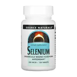 Селен Selenium Yeast Free 200 мкг 120 таблеток