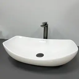 Умивальник VBI Ostuni white накладний VBI-012601, Білий - мініатюра 2