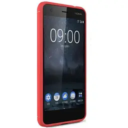 Чохол PRIMO Carbon Fiber Series для Nokia 2 Dual Sim Red - мініатюра 2