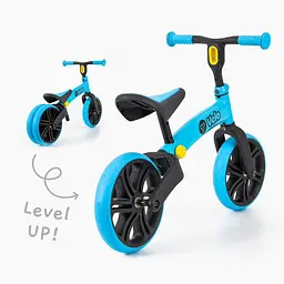Біговел YVolution Yvelo Junior синій - мініатюра 2