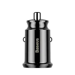 АЗП Baseus Grain 3.1A (2USB-A) (CCALL-ML) Чорний - мініатюра 6