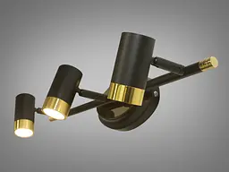 Підсвічування для дзеркал Diasha 5883/3, 9W, 3200K-6000K, металевий каркас, сучасний стиль - мініатюра 2