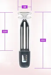 Вакуумна помпа автоматична Dorcel POWER PUMP PRO для задоволення чоловіків Dorcel SO1732 88171 - мініатюра 3