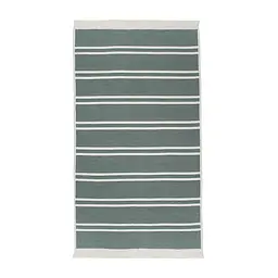 Килим Lotus Home - Infinity Stripe оливковий двосторонній 80x150