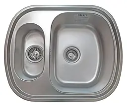 Кухонна мийка Romzha Vayorika 1.5C Textura RO47898, Сірий