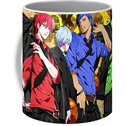 Кухоль GeekLand Kuroko no Basuke Баскетбол Куроко  KB.02.07 330 мл білий - мініатюра 2