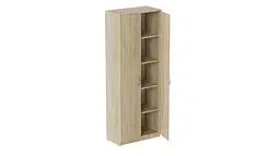 Шафа Анжело Ferrum-decor на 5 полиць 2 двері 1900x700x380 ДСП Дуб Сонома 16 мм (FRD-105016)
