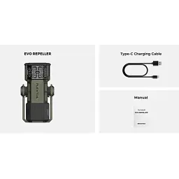 Ліхтар Flextail антимоскітний Flextail Evo Repel, зелений (ER4800-GN-i) - мініатюра 7