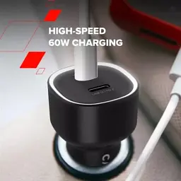 Зарядний пристрій Canyon 2xUSB-C PD60W black (CNE-CCABR3CC) - мініатюра 7