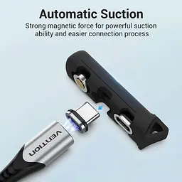 Кейс Vention 3-slot Magnetic Connector Storage Case Black (KBUB0) - мініатюра 2