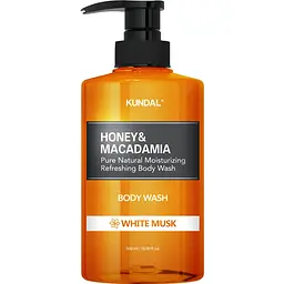 Гель для душу Kundal Honey & Macadamia Body Wash Musk Білий мускус 500 мл