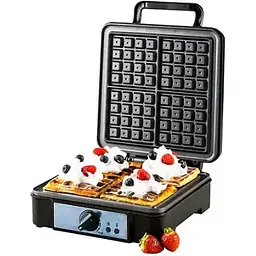 Вафельниця для бельгійських вафель Adler AD 3049 1800Вт - мініатюра 5