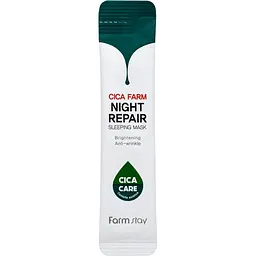 Набор масок для лица FarmStay Cica Farm Night Repair Sleeping Mask 20 шт.