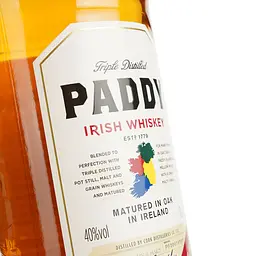 Віскі Paddy Irish Whiskey, 40%, 1 л (736503) - мініатюра 5
