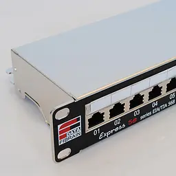 Патч-панель 19", 24xRJ45, FTP, Cat.5e, 1unit, Fibrain
