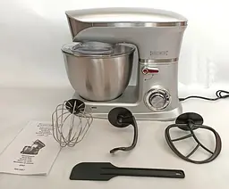 Кухонний комбайн-тестоміс Line RL-PKM-1900.7 Silver 6,5 л - мініатюра 6