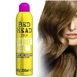Сухий шампунь для об'єму волосся TIGI Bed Head Oh Bee Hive, 238 мл - мініатюра 4