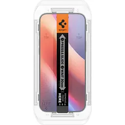 Захисне скло Spigen EZ Fit HD Glas.tR для Apple iPhone 16 Pro Max Crystal Clear [AGL07914] 1-Pack [117858] - мініатюра 6
