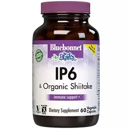 Комплекс для імунітету Bluebonnet Nutrition Inocell IP6 Plus AHCC 60 вегетаріанських капсул