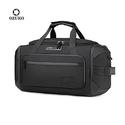 Сумка дорожня Ozuko 9709 спортивний туристичний рюкзак з відсіком для ноутбука до 15.6' та USB 57л Black (19362)