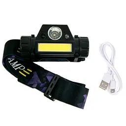 Налобний ліхтар із сенсором та магнітом BL1898 Sensor №7476 - мініатюра 5