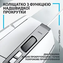 Комп'ютерна мишка Logitech G502 X USB White (910-006146) - мініатюра 3