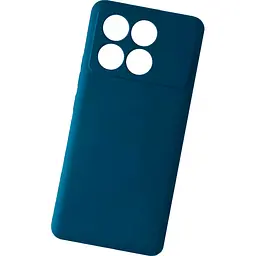 Чохол DK Full Silicone Case для Poco X6 Pro 5G Navy Blue [102318] - мініатюра 3