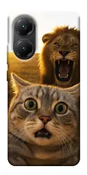 Чохол Demsky Shocked cat and lion для Xiaomi Poco X7 Pro