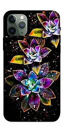 Чохол Demsky Flowers on black для Apple iPhone 11 Pro (5.8)