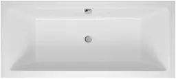 Ванна акрилова Radaway Duna 170x75 пристінна з ніжками + сифон (WA1-61-170x075S)