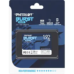SSD накопичувач Patriot Burst Elite 1.92TB (PBE192TS25SSDR) [153433] - мініатюра 6