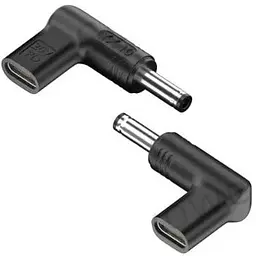 Перехідник Dell Type-C to DC Adapter YX-10 PD19 5V 4.5 x 3.0 мм Чорний