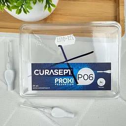 Міжзубний йоржик Curasept Proxi P06, ISO0 (0.6 мм, білий), 25 шт