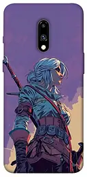 TPU чехол Demsky The witcher ciri для OnePlus 7
