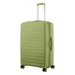 2E Валіза, Aero, поліпропілен, велика, 99/119 л, TSA, 4 колеса, EXP, оливково-зелений