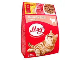 Корм для котів МЯУ (Сухий) 300г повнораціонний "з М’ясом"