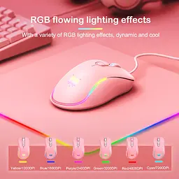 Миша ONIKUMA Gaming CW907 RGB підсвітка провідна чорна - мініатюра 10
