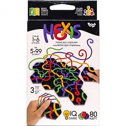 Настільна гра Danko Toys Hexis 1-6 гравців від 5 років (SR-113-N-743)