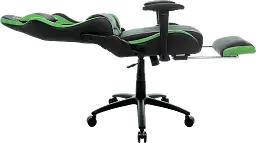 Геймерське крісло GT Racer чорне із зеленим (X-2534-F Black/Green) - мініатюра 6