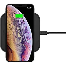 Бездротовий зарядний пристрій Zens Single Aluminium Wireless Charger Black (ZESC14B/00) - мініатюра 2