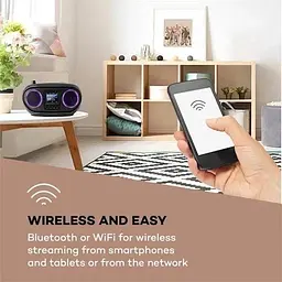 Інтернет радіо Бумбокс Auna Roadie Smart (10034031) - мініатюра 6