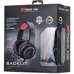 Навушники Xtrike Me Gaming RGB Backlight GH-903 000005430-up - мініатюра 2