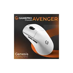Мишка GamePro Genesis Avenger Wireless/Bluetooth/USB White (GM096W) - мініатюра 5