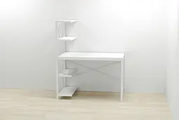 Комп'ютерний стіл Ferrum-decor Джек 75x140x60 Білий ДСП Білий (FRD-104407) - мініатюра 2