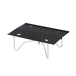 Складний стіл Naturehike CNK2450JJ024, 31х21 см, алюміній, чорний
